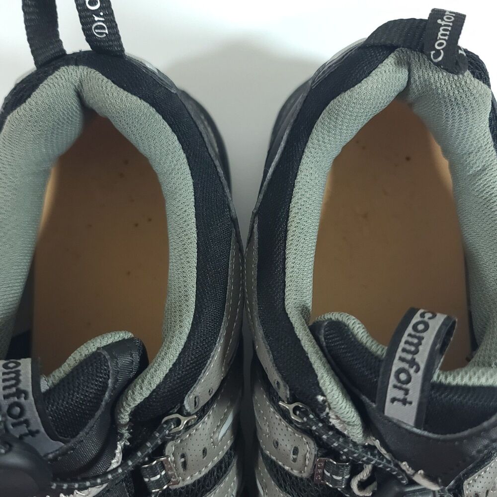 Dr. Comfort Men’s Performance Black Grey 7610 Diabetic Sneaker Shoe Size 11 Wide - Picture 10 of 16
